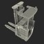 Rider Stacker Red 3D Model
