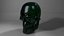 FRASCO DE VIDRO SKULL_L765