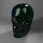 FRASCO DE VIDRO SKULL_L765