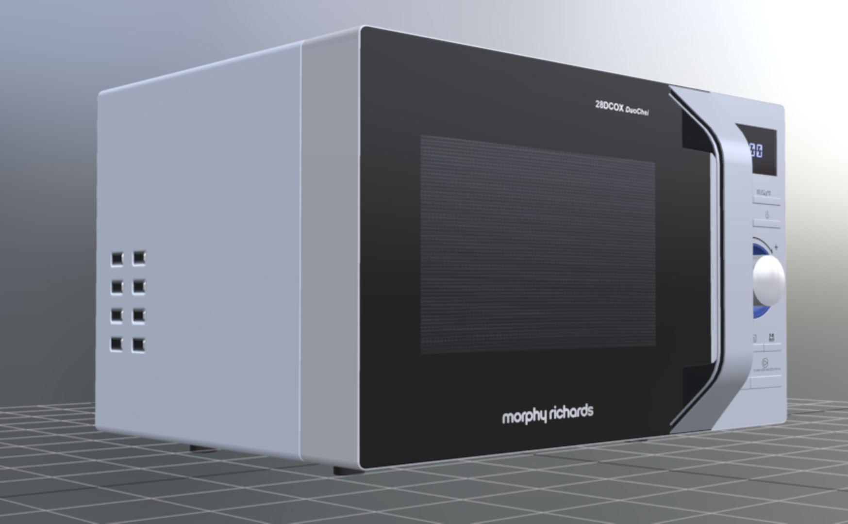 Morphy Richards 28 L Convection Microwave Oven 3D Model TurboSquid