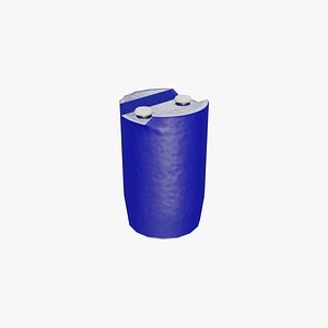 3D Plastic Tight Head Drum 01 60L