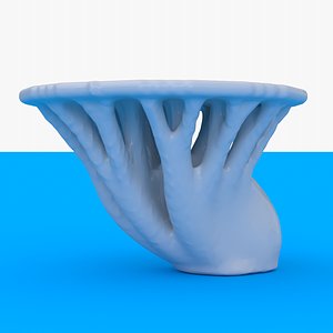 Organic Tree-Like Table Topological Sculpture 3