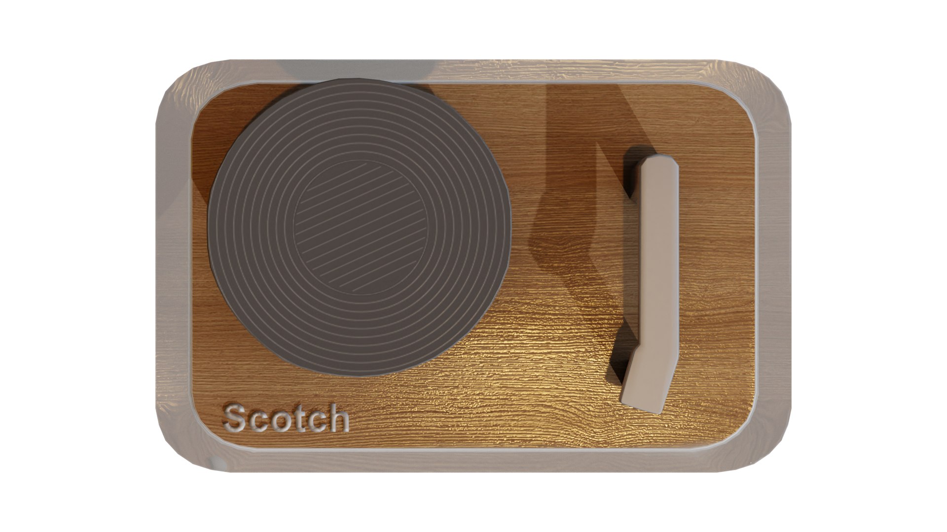 Tape Dispenser Turntable model https://p.turbosquid.com/ts-thumb/YO/wDzIUe/Wj/prop_tapedispenser_turntable_tn04/png/1714646483/1920x1080/fit_q87/bea86f979052c0d8f3c52b199781b614038dc149/prop_tapedispenser_turntable_tn04.jpg