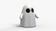 Little Cartoon Ghost 3D