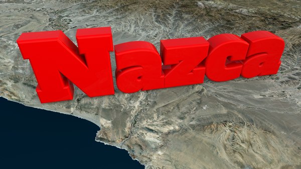 3d nazca desert valley