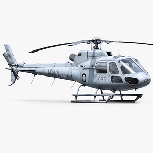 h125 military helicopter 3ds