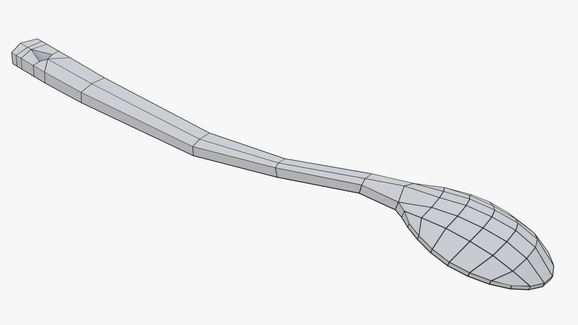 3D Pink Plastic Stirring Spoon - TurboSquid 1948425