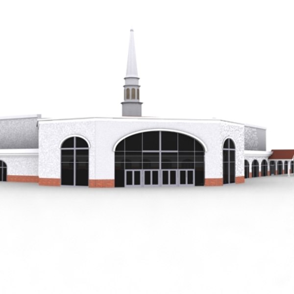 3d model church building