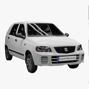 3D Maruti Suzuki Alto model