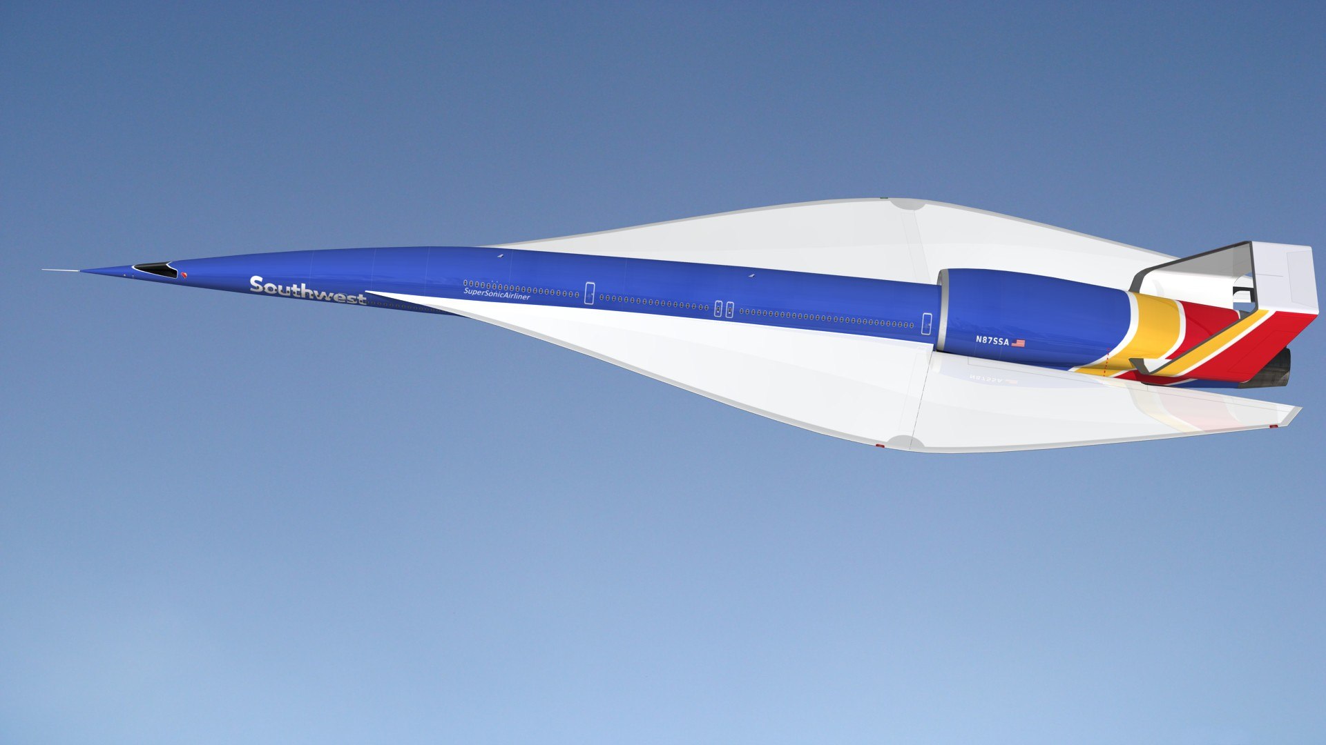 3D SSA Southwest Airlines - TurboSquid 2154566