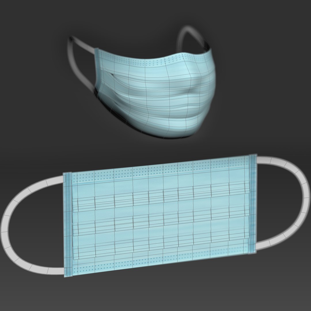 3D medical mask https://p.turbosquid.com/ts-thumb/YP/HajrxT/Vb0GicLe/wire_01/jpg/1584893803/1920x1080/fit_q87/f0debec654cb08642da936d5616606a312a86dab/wire_01.jpg