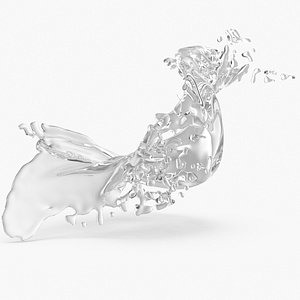 3D water splash 3