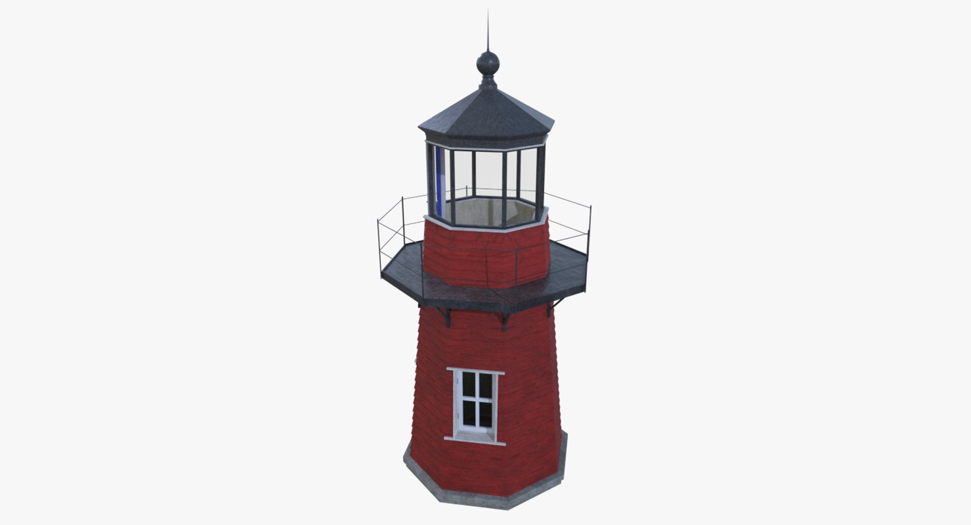 3d Model Lighthouse Interior Light