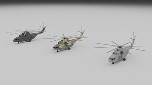 Soviet Helicopter Mi-26 Halo