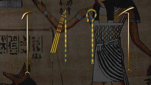 pharaohs equipment 3d model