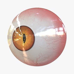 Realistic Creature Eye Red