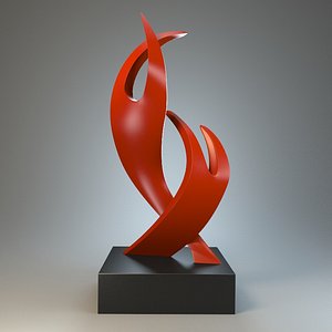 Flame of Love Sculpture