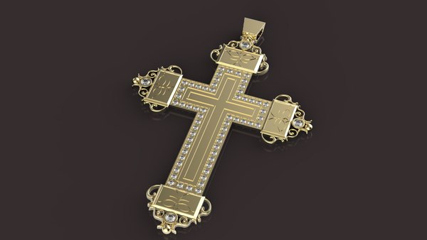 3D cross diamond