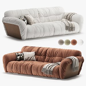 3D Cannoli Sofa model