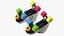 Colección de patines de deriva