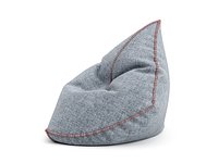 Sail Beanbag Ottoman Pouf