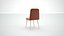 3D dining chair