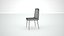 3D dining chair