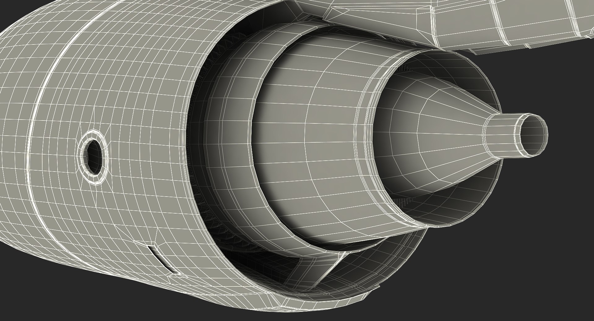 3D Aircraft Jet Turbofan Engine - TurboSquid 1236942