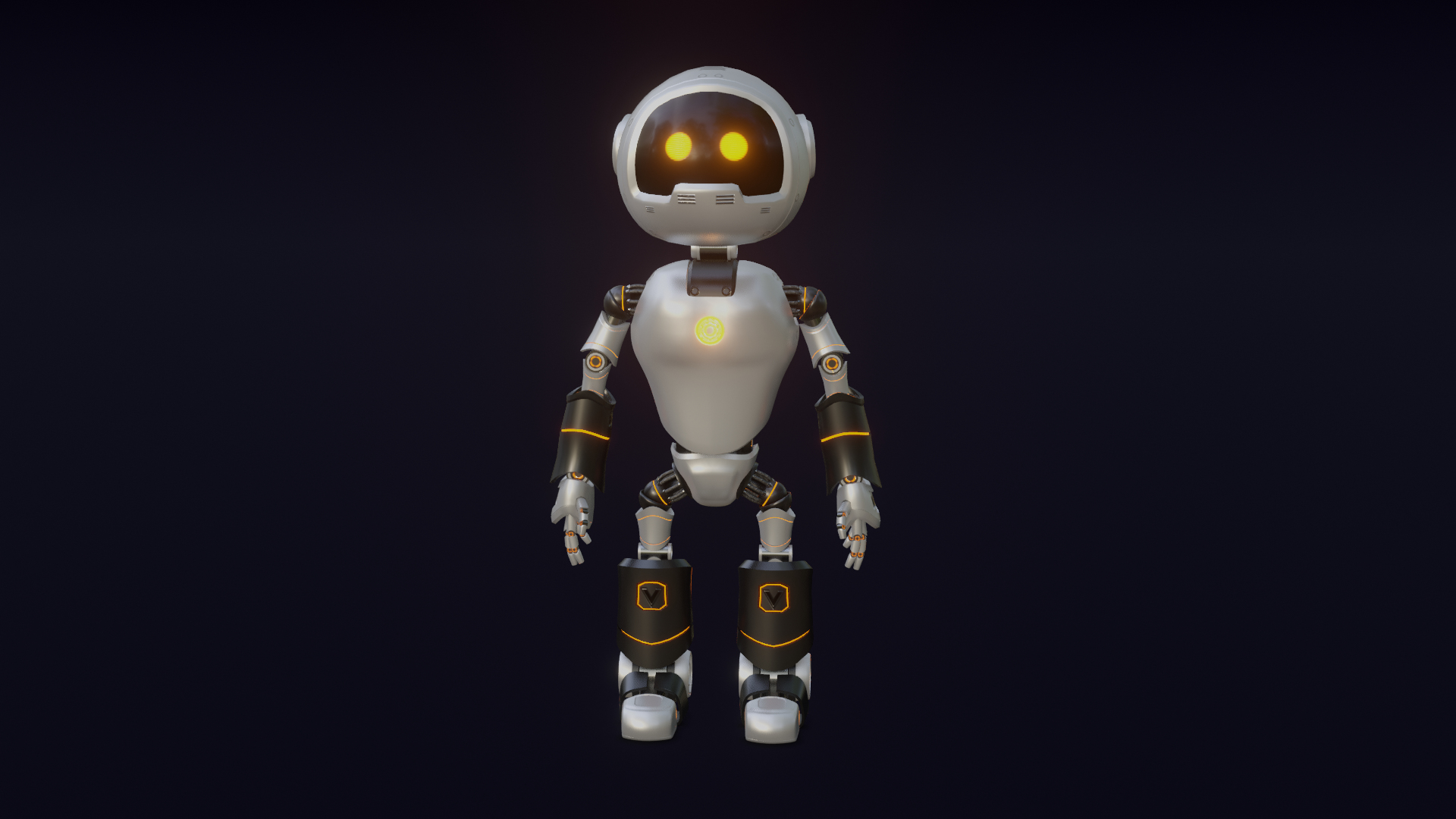 3D Model Robot Rigged - TurboSquid 2017097