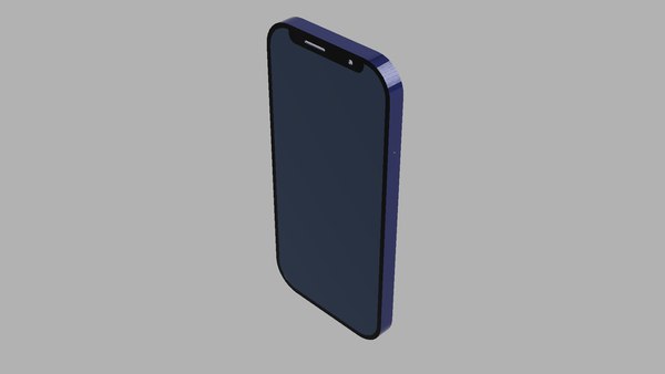 iPhone 12 3D model