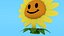 plants vs zombies sunflower