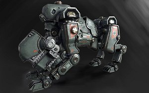 3D panzerhund 1960 model