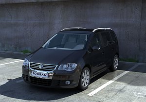 touran 3d model