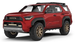 3D Toyota 4Runner Trailhunter 2025