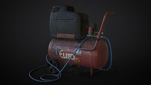 3D model air compressor