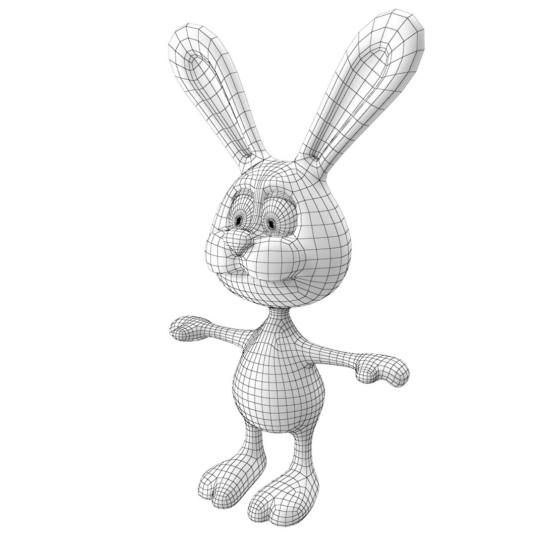 Rabbit Model - TurboSquid 575900