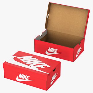 Nike Shoe Box 3D