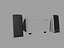 Desktop Stereo 2-1 speaker