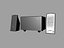 Desktop Stereo 2-1 speaker