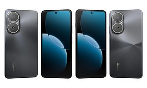 3D Huawei Nova Y73 Black model