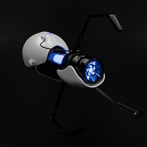 Portal Gun 3D model