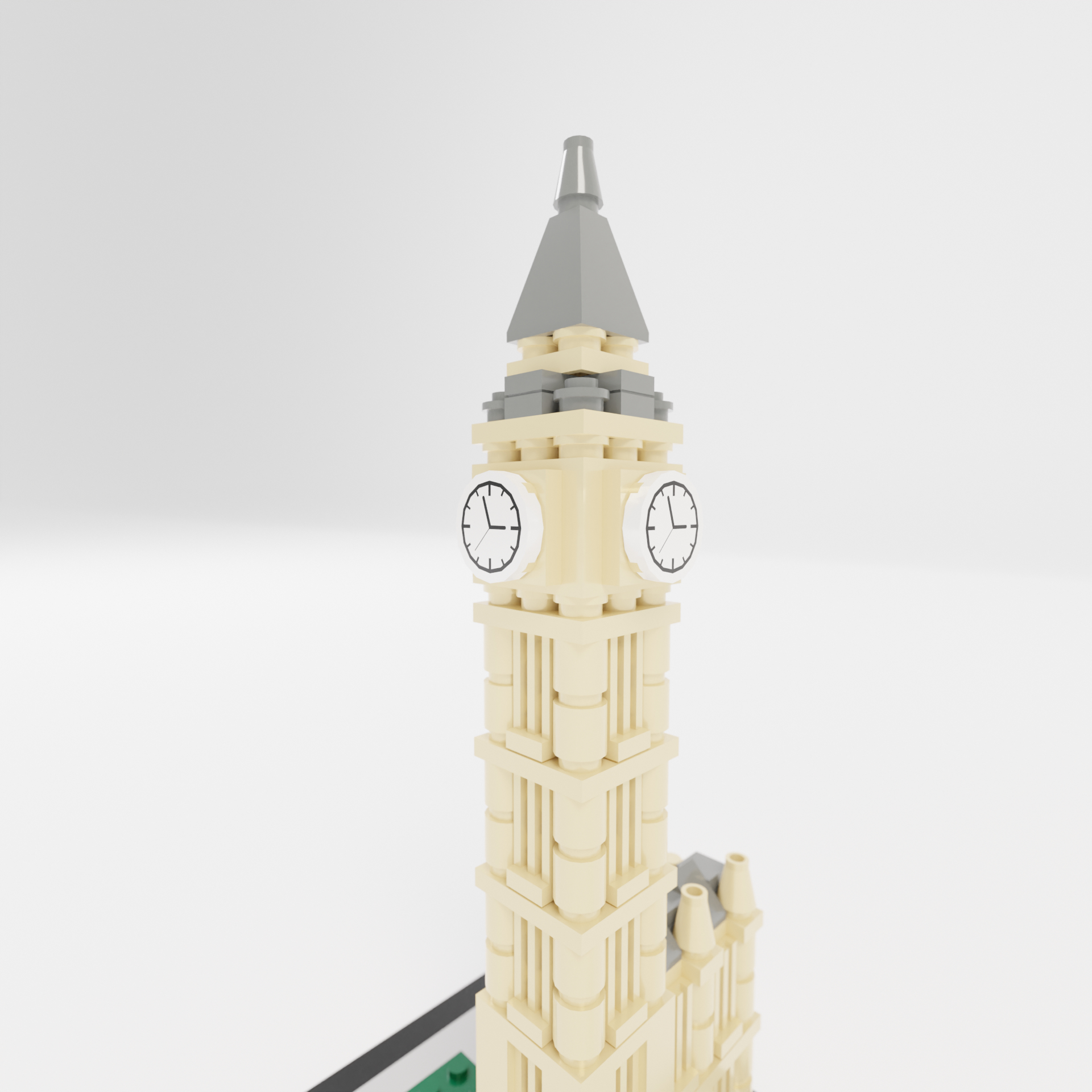 Free Lego Architecture - Big Ben 3D model - TurboSquid 1859199