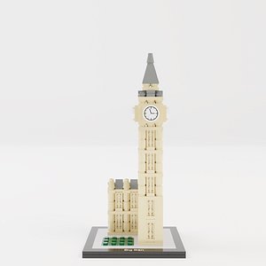 Lego Architecture - Big Ben 3D model
