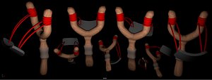 3D tirachinas slingshot model