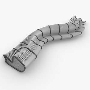 Parametric Urban Bench 02 3D