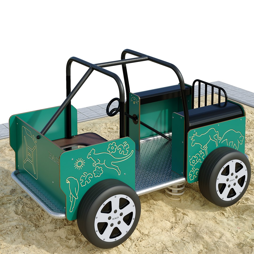 Spring swing for a playground. Willy Jeep. HAGS model https://p.turbosquid.com/ts-thumb/YQ/v4OLVS/AK/7/jpg/1645356737/1920x1080/fit_q87/ebc6a601772dfe66743f7312cff9978642cf4310/7.jpg