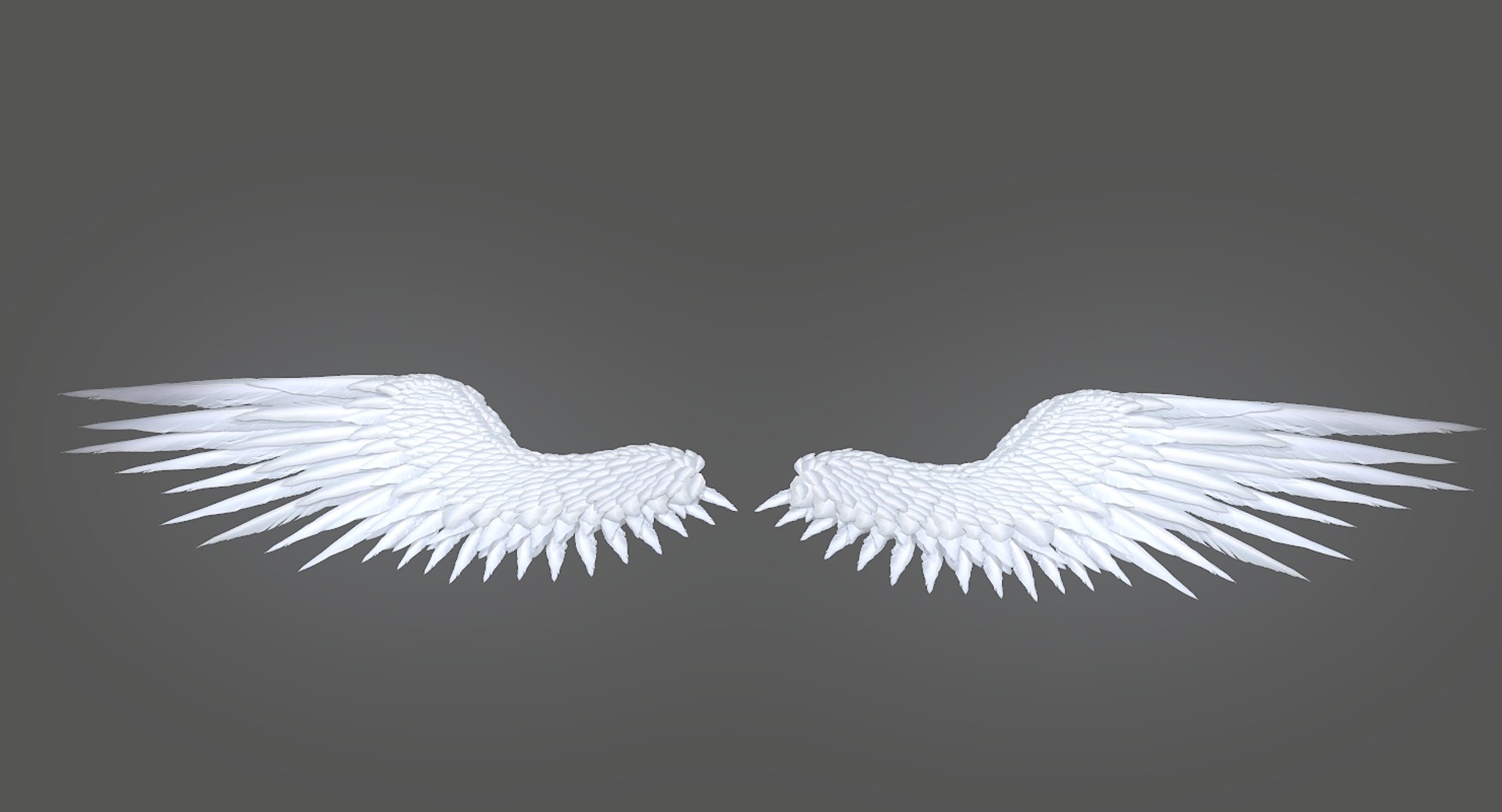 3D angel wing - TurboSquid 1501816