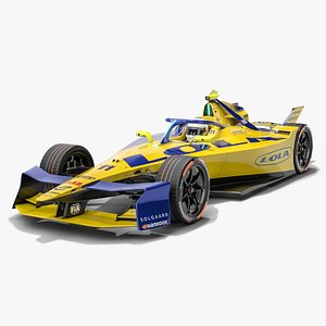 3D model Lola Yamaha ABT Formula E 2026 Season 12 Gen3 Race Car