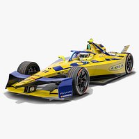 Lola Yamaha ABT Formula E 2026 Season 12 Gen3 Race Car