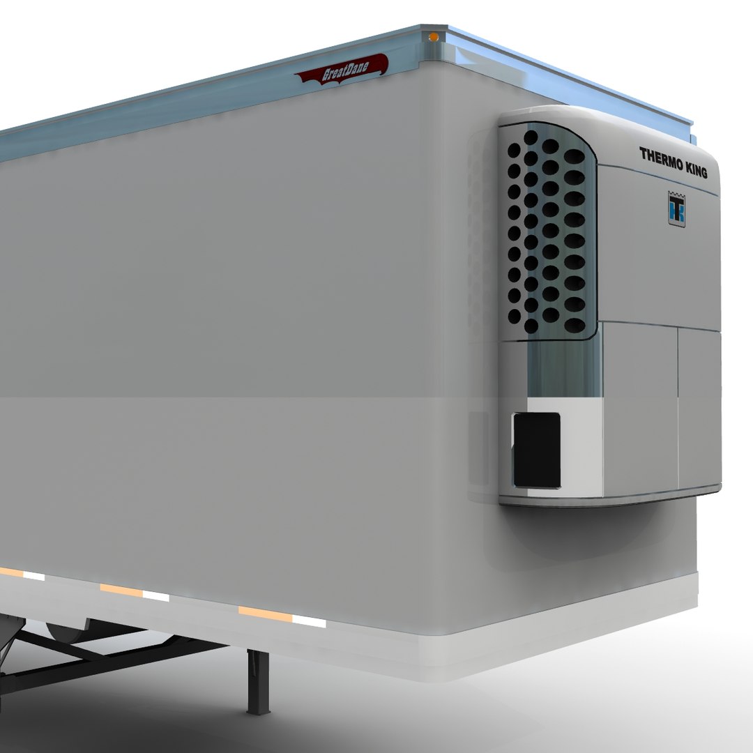 Lwo 48ft Reefer Trailer Truck